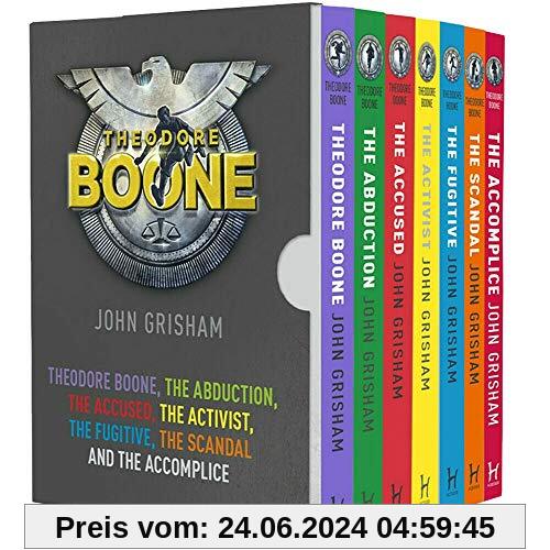 Theodore Boone Series Books 1 - 7 Collection Box Set by John Grisham (Theodore Boone, Accused, Activist, Fugitive, Abduction, Scandal & Accomplice)